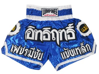  Muay Thai - Pantalones cortos de boxeo con patrón tradicional  tailandés, azul - blanco con letra tailandesa blanca Muay Thai, Bule -  Blanco Con Letra Tailandesa Blanca Muay Thai : Ropa