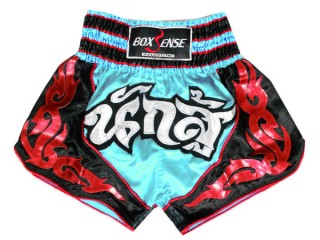 Pantalones Kickboxing Boxsense : BXS-063-azul claro