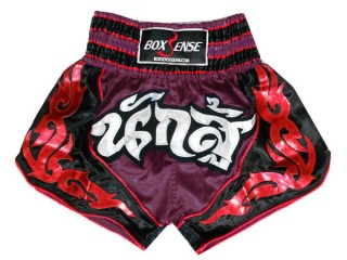 Pantalones Kickboxing Boxsense : BXS-063-Granate