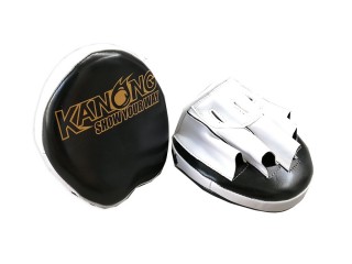 Pequeños Manoplas de Boxeo / Mitts de Entrenamiento Kanong : Negro