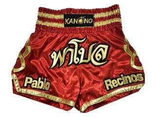 Pantalon de boxeo personalizados : KNBXCUST-2002