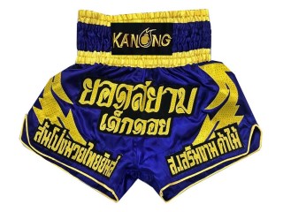 Pantalones Shorts de Muay Thai Personalizados : KNSCUST-1015