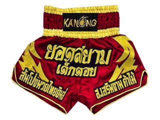 Pantalones Shorts de Muay Thai Personalizados : KNSCUST-1016