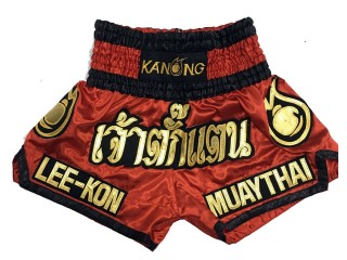 Pantalones Cortos Muay Thai Personalizados : KNSCUST-1017