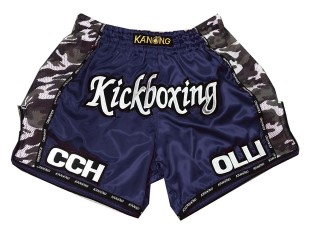 Pantalones Cortos de Boxeo Thai Personalizados : KNSCUST-1024