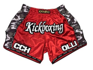 Pantalón  Cortos de Boxeo Thai Personalizados : KNSCUST-1026