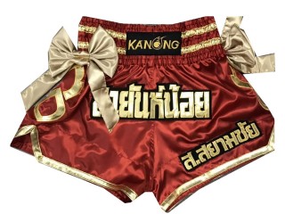 Pantalón Cortos de Muay Thai Personalizados : KNSCUST-1027