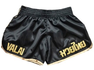 Shorts muay thai Personalizados : KNSCUST-1049 Negro