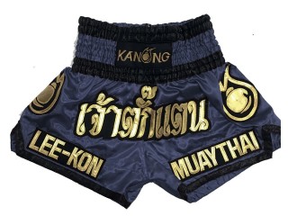 Pantalones de kick boxing personalizado : KNSCUST-1070 Marina