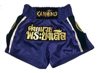 Pantalón Muay Thai Personalizados : KNSCUST-1087 Marina