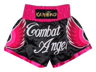 Pantalon  Muay Thai Personalizados : KNSCUST-1125 Negro