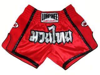 Pantalones Muay Thai Lumpinee : LUMRTO-005-Rojo