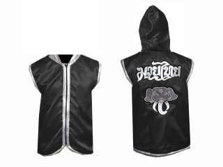 Personalizados - Kanong Sudaderas Muay Thai : Negro / Elefante