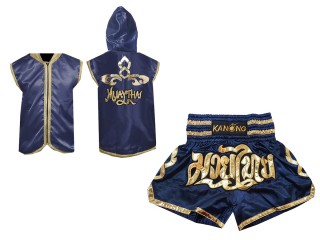 Personalizados - Kanong Sudaderas con capucha + Pantalones Muay Thai : Marina Lai Thai