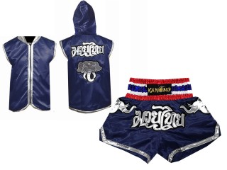 Personalizados - Capucha de Boxeo + Pantalones Muay Thai : Marina Elefante