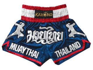 Pantalones Muay Thai Kanong  : KNS-133-Azul marino