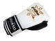 Guantes de Boxeo de Piel Kanong : Blanco/Negro