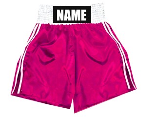 Pantalones de boxeo personalizados : KNBSH-026-Fresa