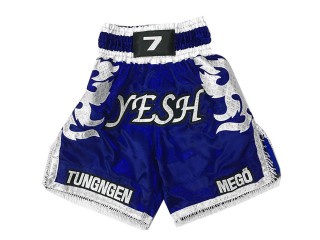 Shorts de Box Personalizados : KNBXCUST-2033-Azul