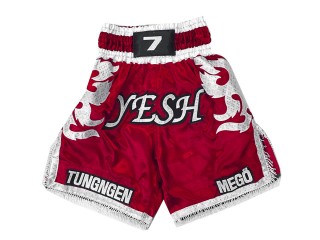 Shorts de Box Personalizados : KNBXCUST-2033-Rojo