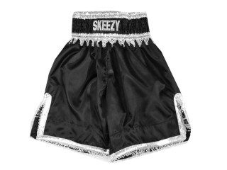 Shorts de Box Personalizados : KNBXCUST-2034-Negro