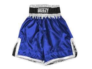 Shorts de Box Personalizados : KNBXCUST-2034-Azul