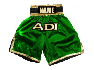 Shorts de Box Personalizados : KNBXCUST-2036-Verde