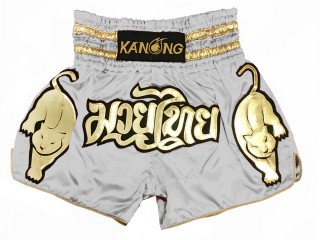 Pantalon Muay Thai Kanong  : KNS-135-Gris