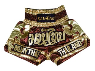 Pantalon Muay Thai Kanong  : KNS-136-Granate