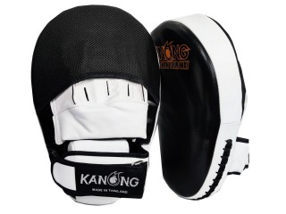 Manoplas de Boxeo / Mitts Largas de Entrenamiento Kanong : Negro