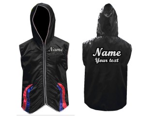 Personalizados - Kanong Sudaderas Muay Thai : Negro con rayas