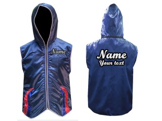 Personalizados - Kanong Sudaderas Muay Thai : Azul marino con rayas