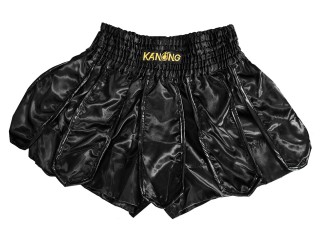Pantalon Muay Thai Kanong  : KNS-139-Negro