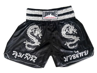 Pantalon muay thai Lumpinee : LUM-038 Negro