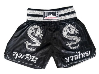 Pantalones Muay Thai Lumpinee : LUMRTO-005-Negro