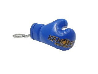 Llavero de guantes de Muay Thai Kanong : Azul