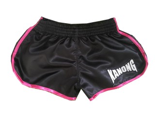 Pantalones Muay Thai Kanong para mujeres : KNSWO-402-Negro
