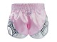 Pantalones kick boxing mujer Retro Kanong : KNSRTO-201-Rosado-Plata