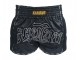 Pantalones Muay Thai Hombre Retro Kanong : KNSRTO-206-Negro