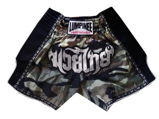 Pantalones Retro Muay Thai de Lumpinee para niños : LUMRTO-003-Camuflaje