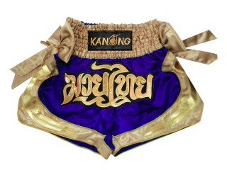 Short de Muay Thai Kanong  : KNS-132-Azul