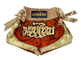 Short de Muay Thai Kanong  : KNS-132-Naranja