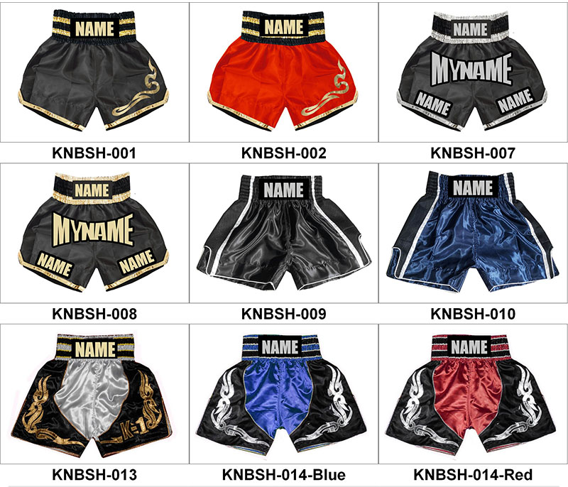 Personalización para Pantalones Shorts de Muay Thai, Boxeo, personalizados  bordados - Custom fighter