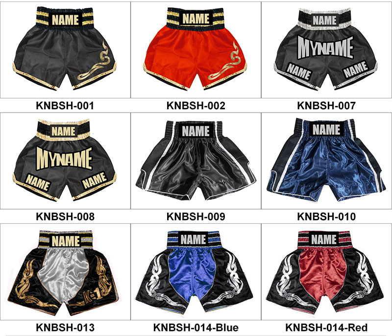 Pantalon de boxeo personalizados : KNBSH-017